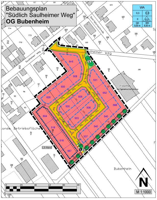 Südlich Saulheimer Weg | VG Gau Algesheim